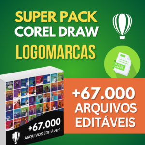 67 Mil Logos Editáveis em CorelDRAW + Bônus 18 mil fontes - apenas 18,90