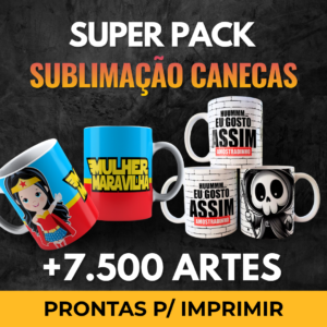 pack de artes para sublimação de canecas tema games, cultura pop, filmes, séries de tv, suuper heróis. Mais de 7700 artes prontas para imprimir